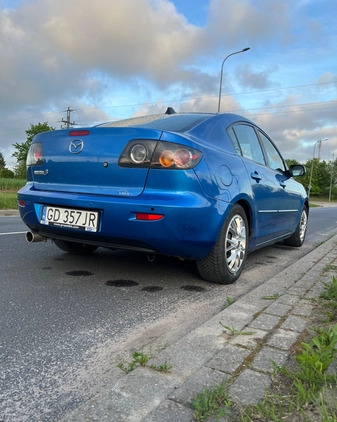 Mazda 3 cena 8300 przebieg: 190168, rok produkcji 2006 z Bartoszyce małe 154